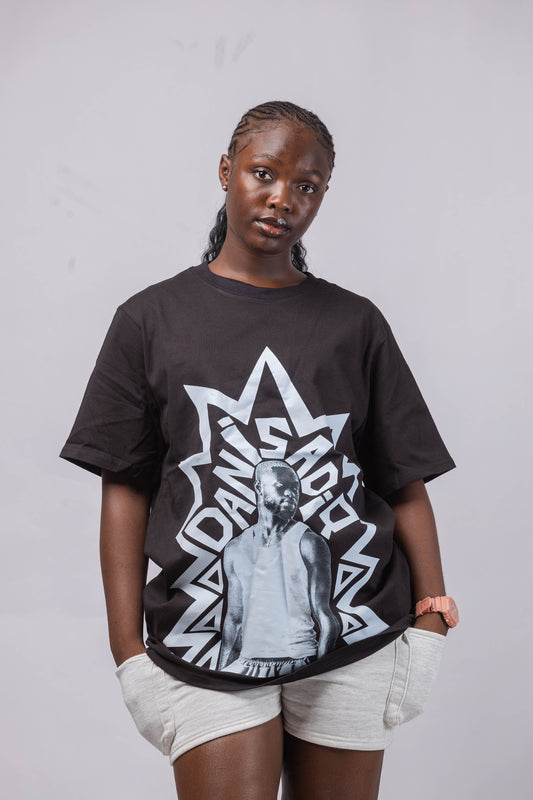 DANI PORTRAIT TEE - BLACK