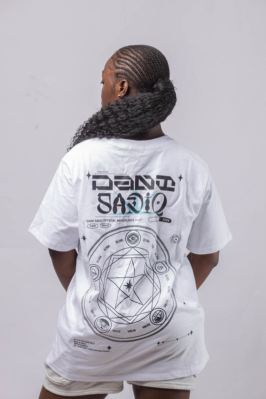THE BORA PENTAGRAM TEE - WHITE