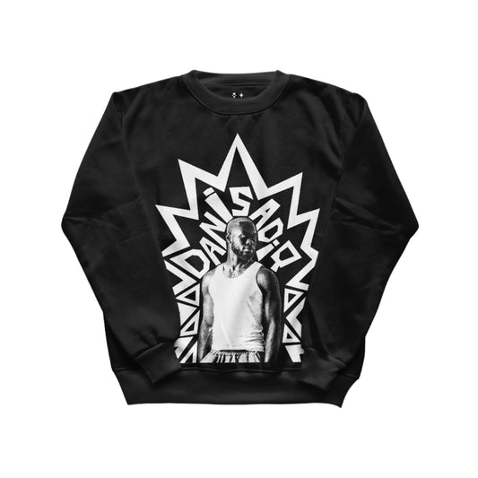 DANI PORTRAIT SWEATS - BLACK