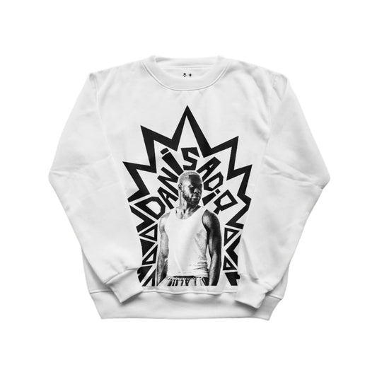DANI PORTRAIT SWEATS - WHITE
